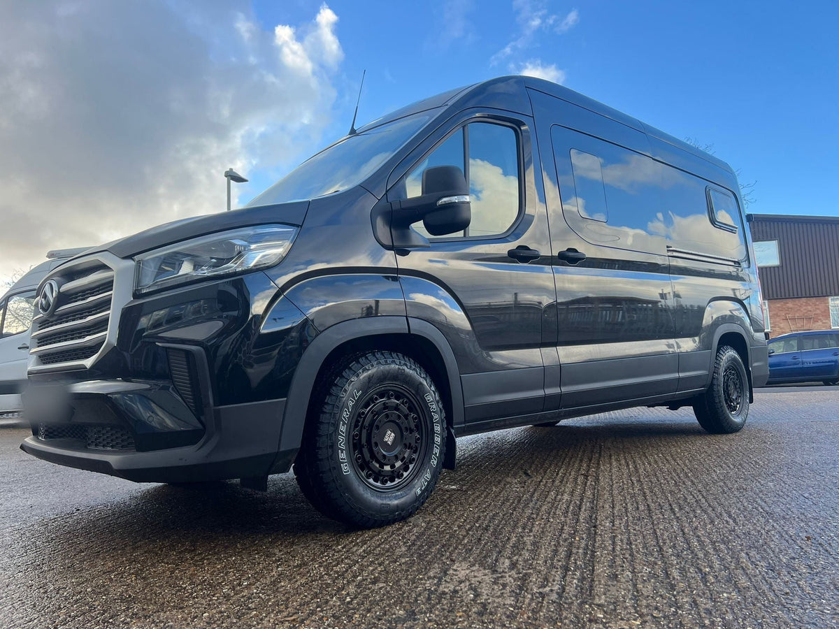 Maxus Deliver 9 on Rogue alloy wheels