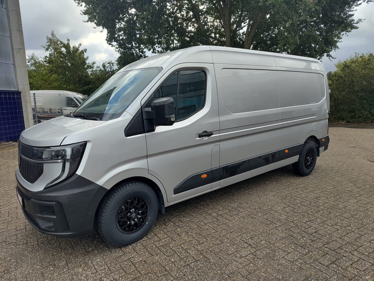 Renault Master on Rogue alloy wheels