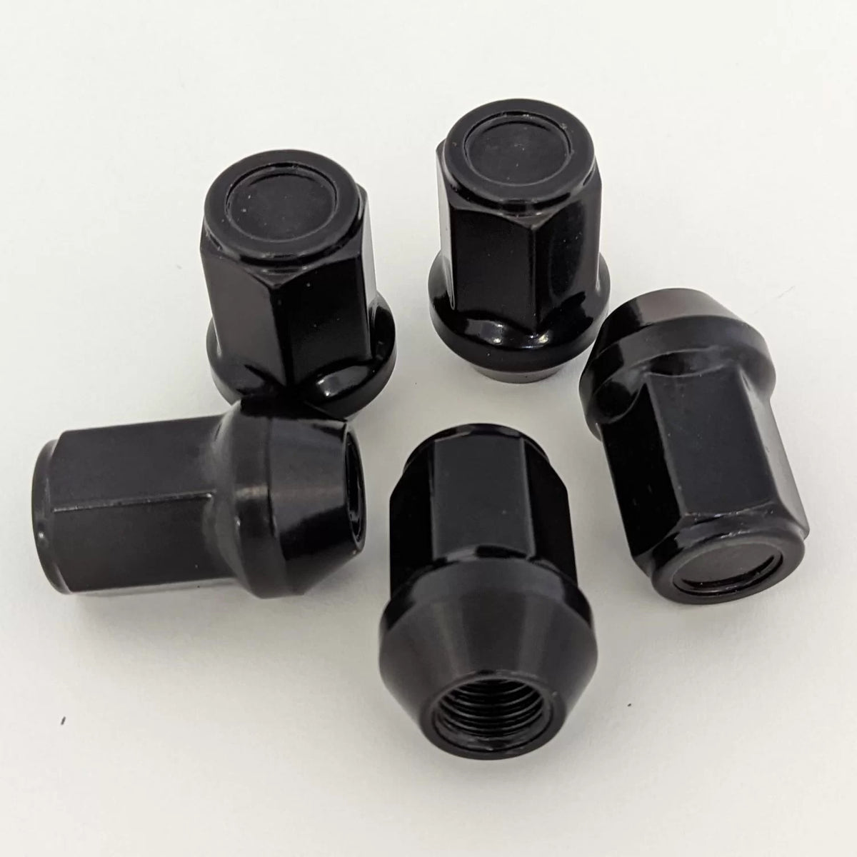 Single Black wheel nut