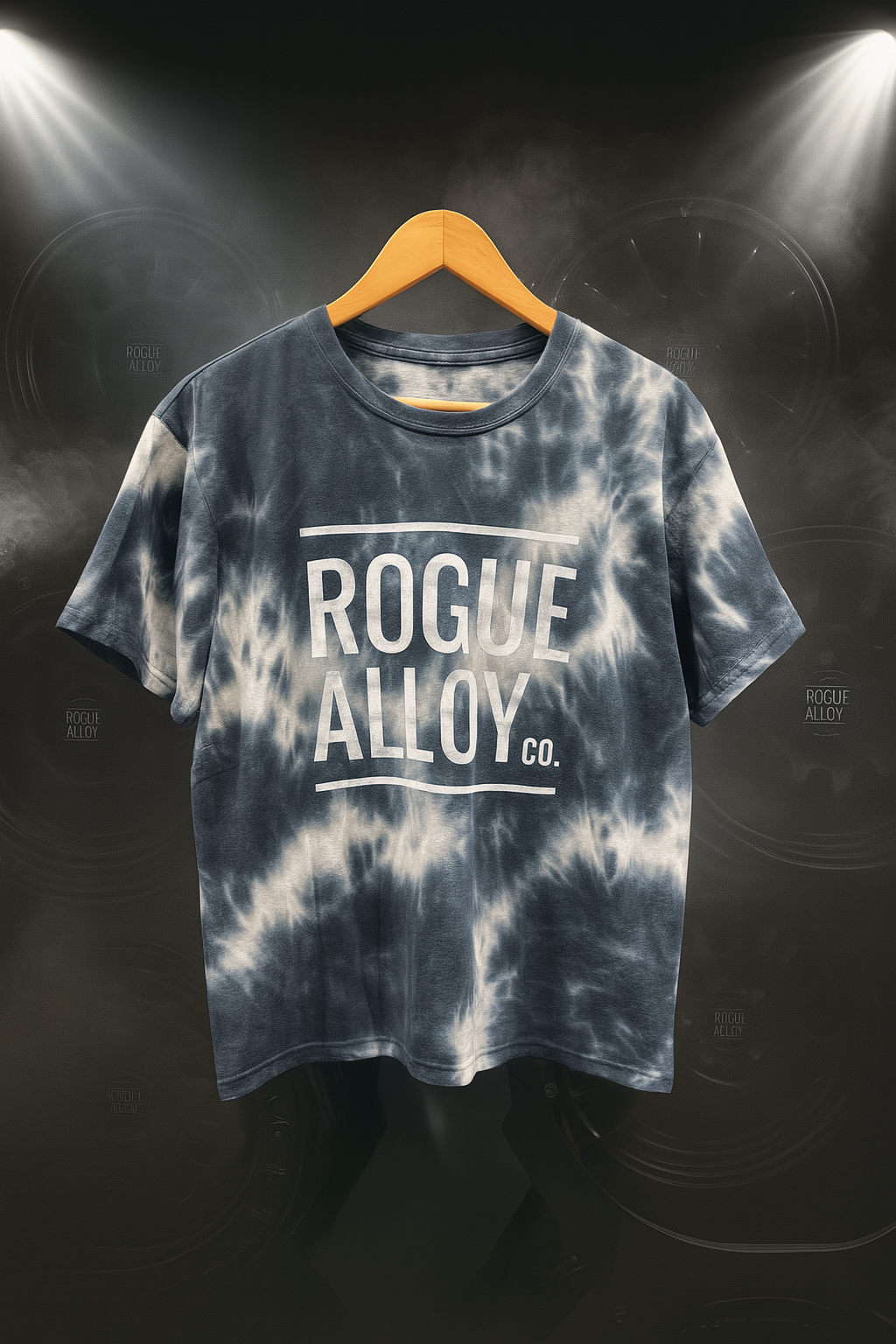 Rogue Alloy White Smoke Tiedye T-shirt